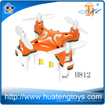 Helicóptero del rc de la gama larga H812 2.4G 4 canales mini rc drone 6 helicóptero del ufo del mini del eje